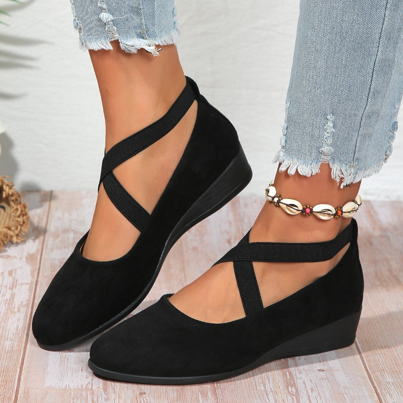 Vrouwen - Platte Balletschoenen - Elegant en Comfortabel - Slip-On - ELEGANTE STAP