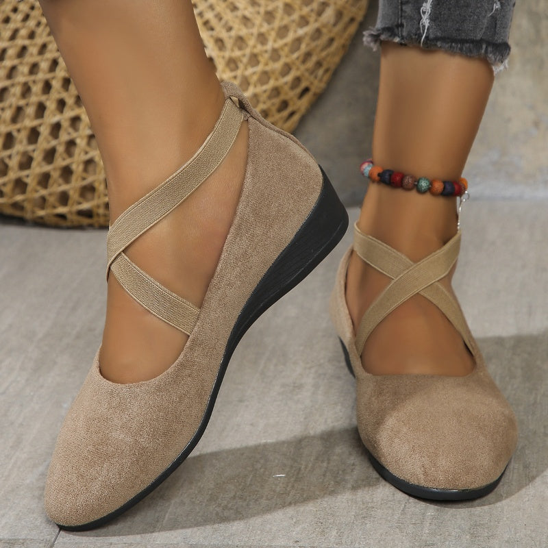Vrouwen - Platte Balletschoenen - Elegant en Comfortabel - Slip-On - ELEGANTE STAP