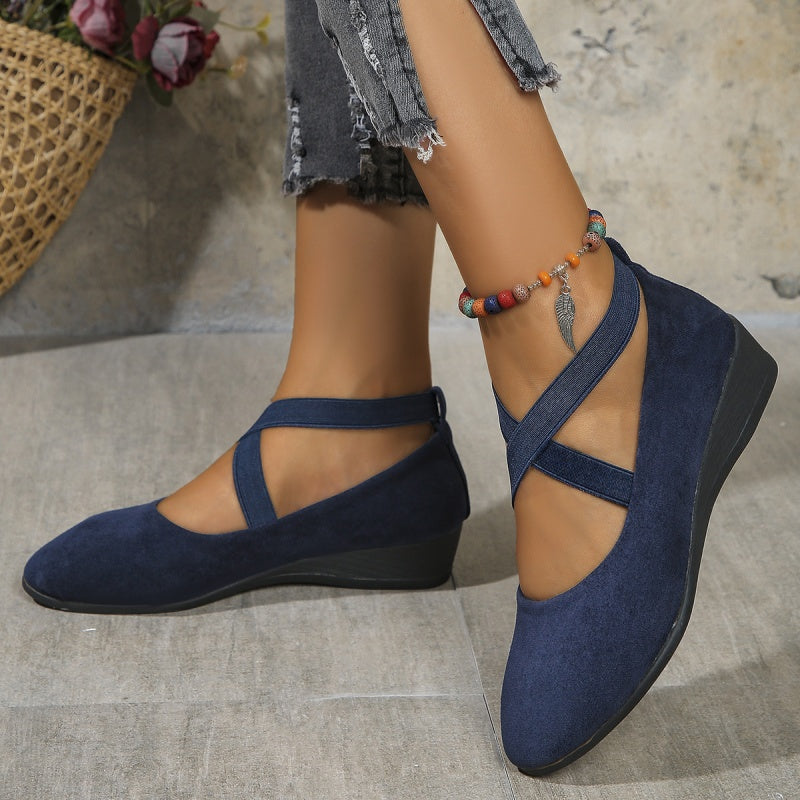 Vrouwen - Platte Balletschoenen - Elegant en Comfortabel - Slip-On - ELEGANTE STAP