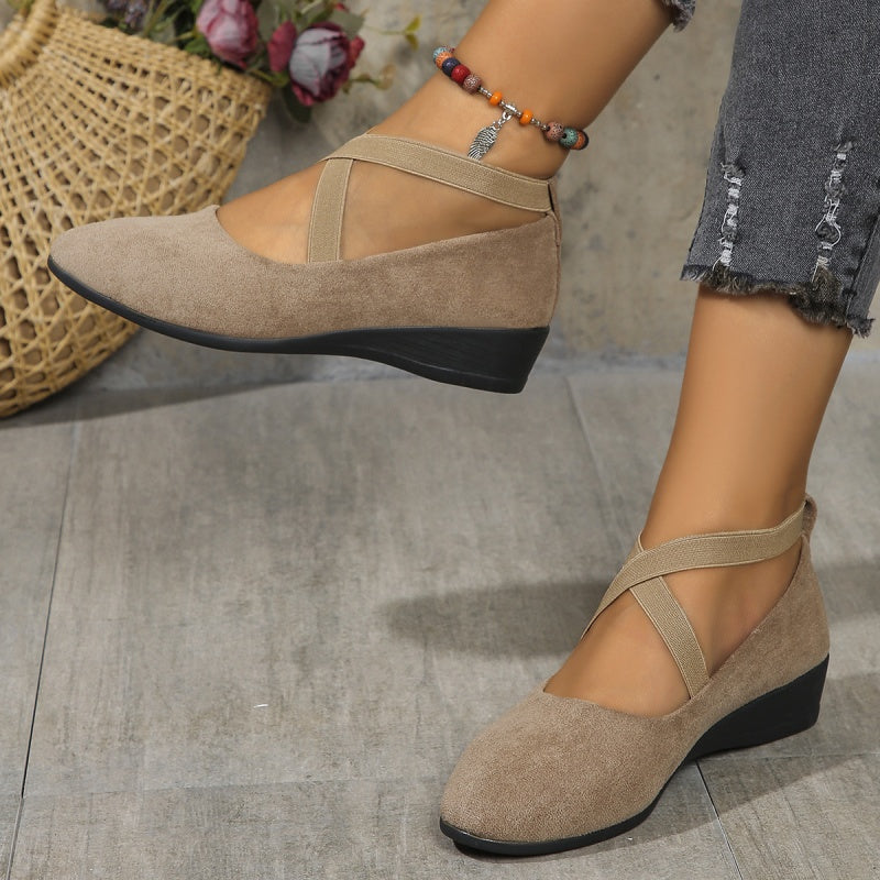 Vrouwen - Platte Balletschoenen - Elegant en Comfortabel - Slip-On - ELEGANTE STAP