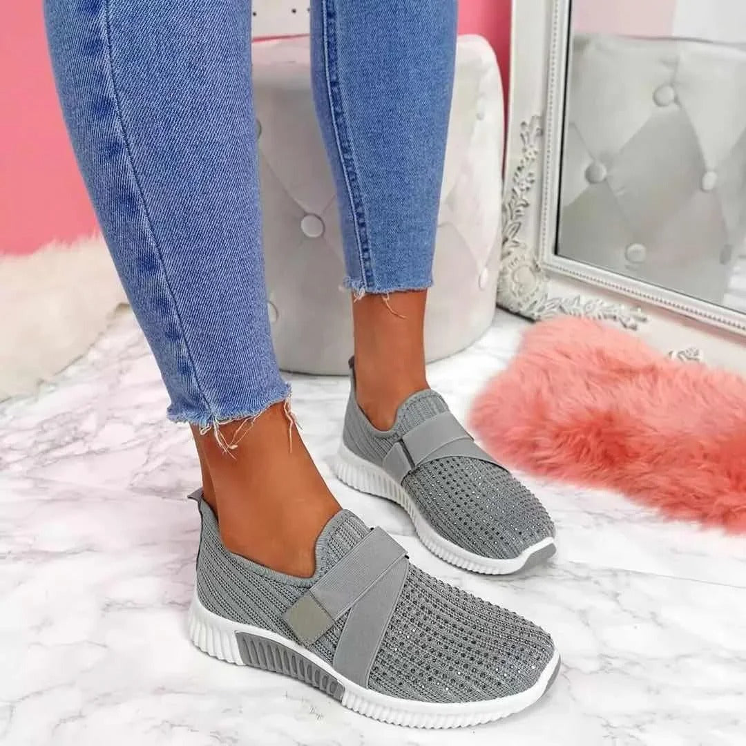 Flats - Vrouwen - T-Strap - Comfortabel - Elegante Damen Luna