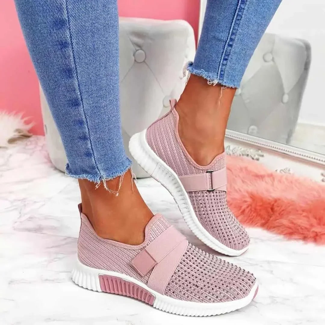 Flats - Vrouwen - T-Strap - Comfortabel - Elegante Damen Luna