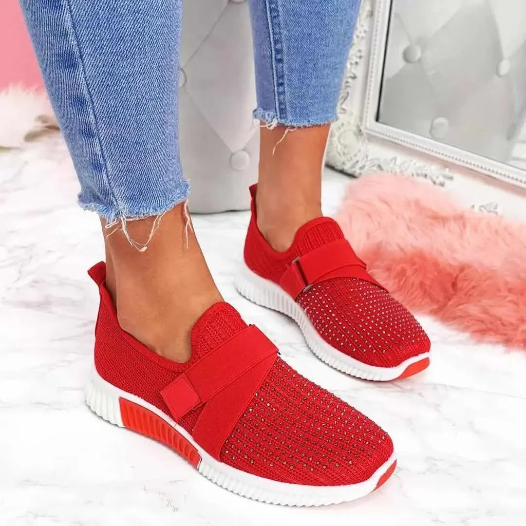 Flats - Vrouwen - T-Strap - Comfortabel - Elegante Damen Luna