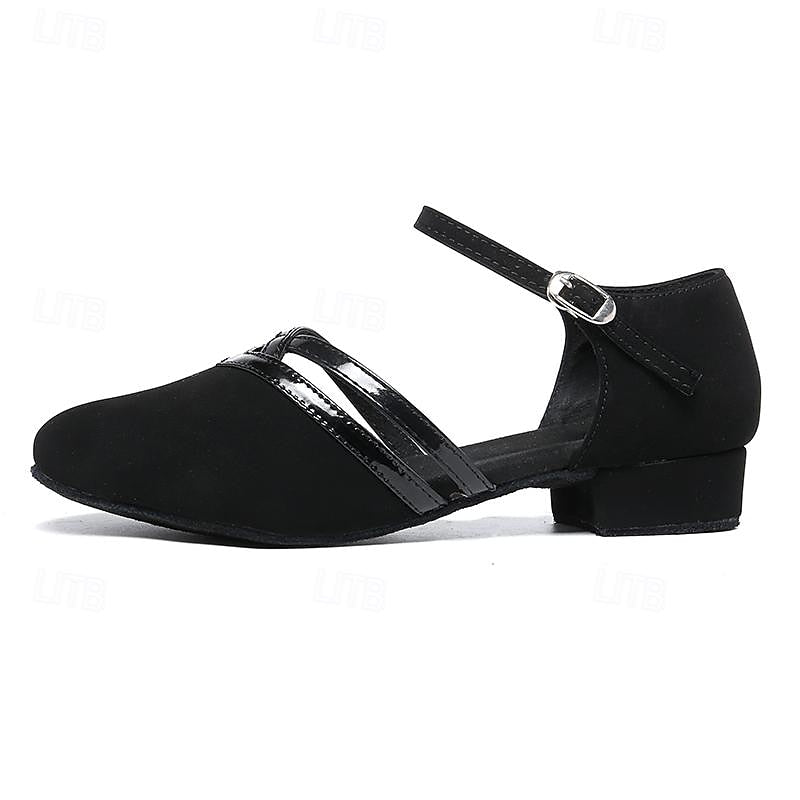 Dames - Latin Ballroom Dansschoenen - Comfortabel en Antislip - Dansvloer Stabiliteit - ZELINE EDGE
