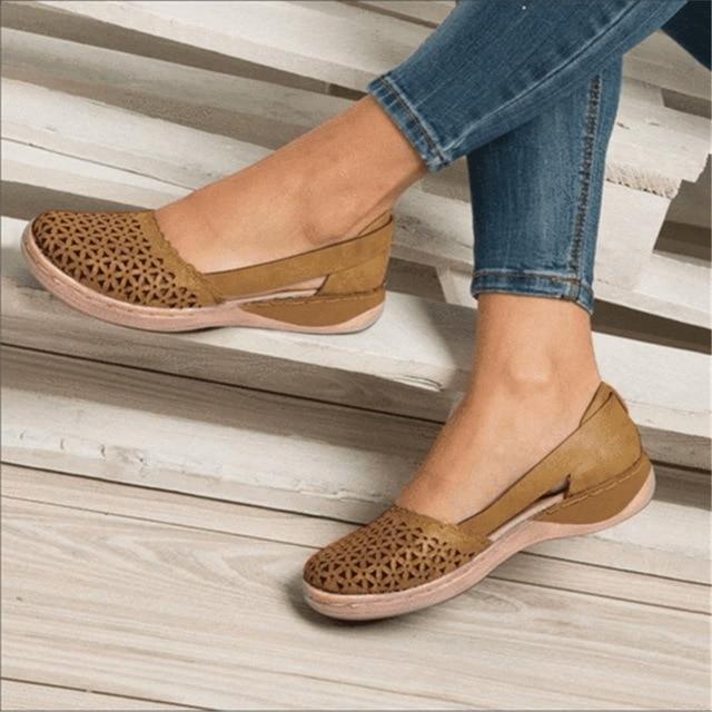 Elegante Sandalen - Dames - Ademend Materiaal - Zomer Footwear - COMFORT STAP