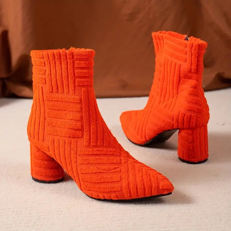Dameslaarzen - Dames - Dikkehak - Effenkleur - LuxeLaarzen