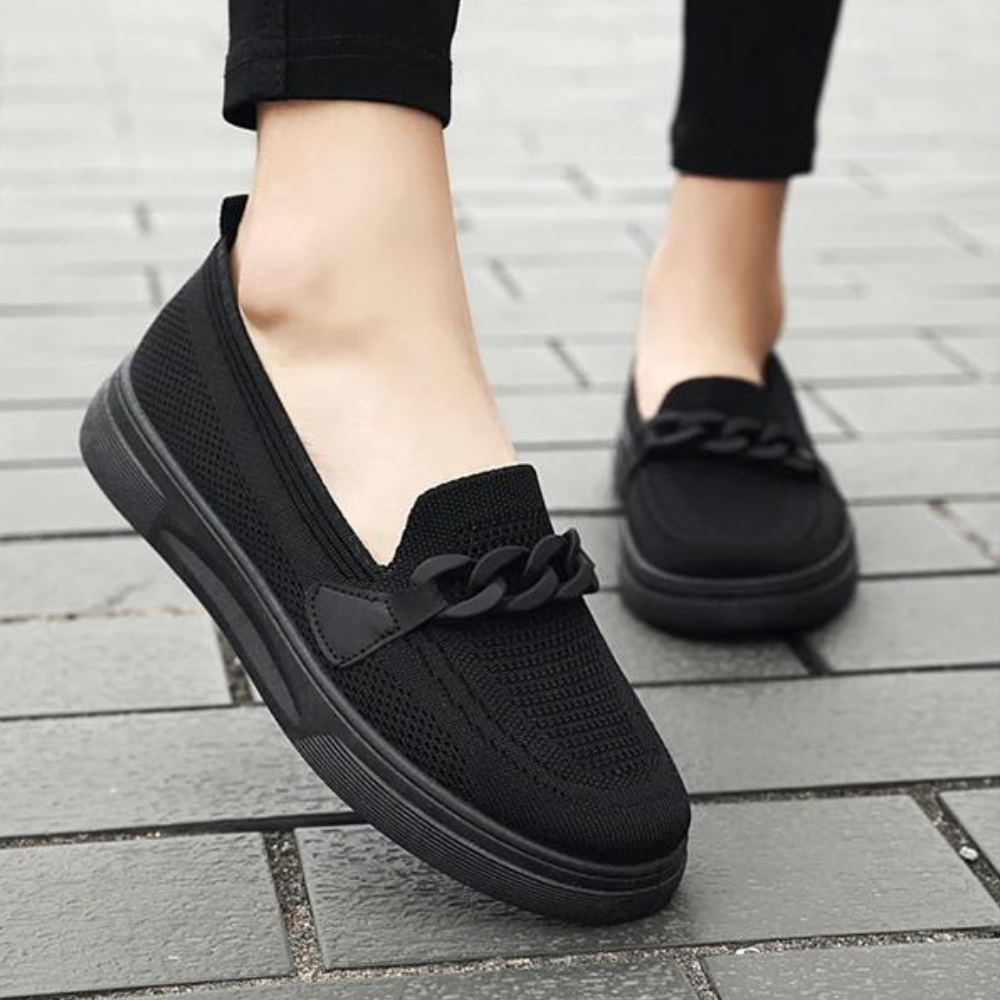 Loafers - Dames - Steun - Loafers - Elegante Platte Loafers