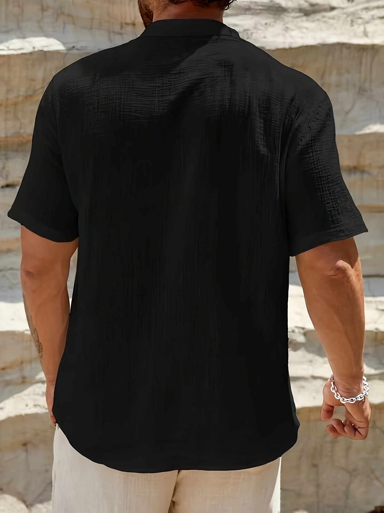 Heren - Casual Katoenen Hemd - Ademend Materiaal - Zomer Strandkleding - ARTUR CLASSIC