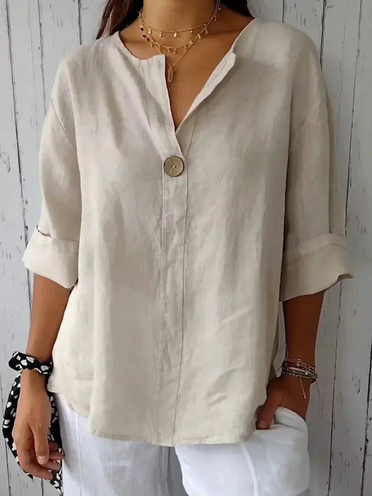 ISALIE – Losvallende blouse met chique uitstraling en moeiteloze flair