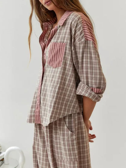 Pyjama Set - Dames - Katoen Zacht - Dames Pyjama - Nacht