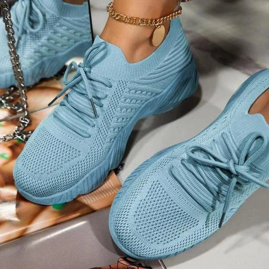 Vrouwen - Lichtgewicht Sneakers - Ademende Mesh - Zomer Comfort - Actieve Dames Sneakers