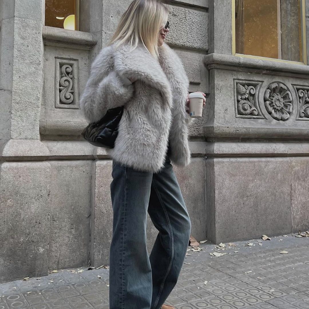 Overjas - Dames - Warme - Elegante Damesjas - Lunara