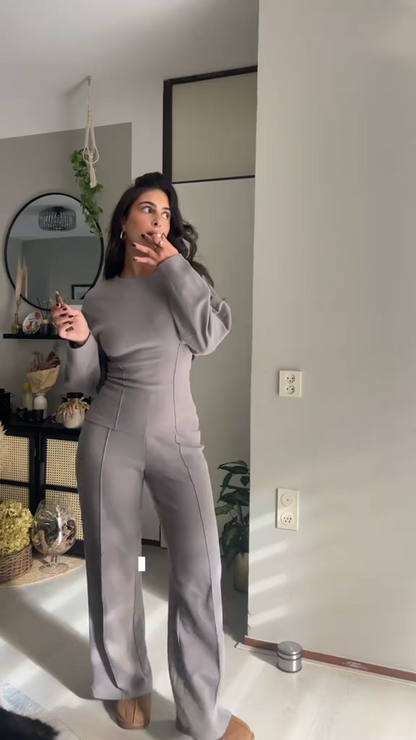 Trui Set - Dames - Zachte Materiaal - Comfortabel - Broekset