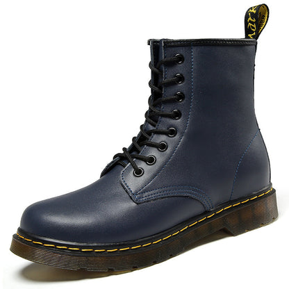 Leren veterlaarzen - Unisex - Klassiek - Laarzen - Nova