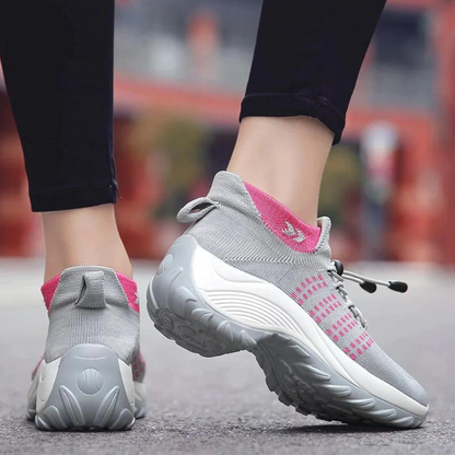 Stijlvolle orthopedische sneakers voor dames – VeloriaStep
