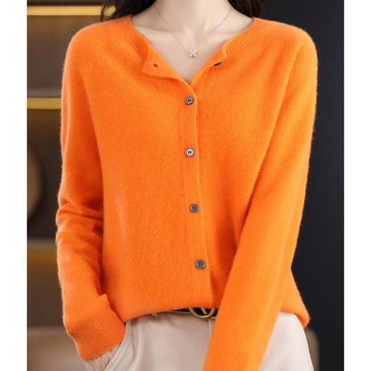 Vest - Dames - Merino Kasjmier - Kasjmier Cardigan - Luxe