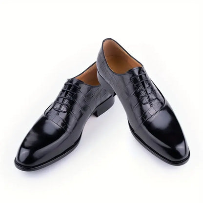 Veterschoenen - Heren - Leer & Comfort - Zakelijk - Elegant