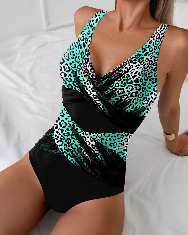 Badpak - Dames - Eendelig - Luipaardprint - Perfect Voor Vakantie