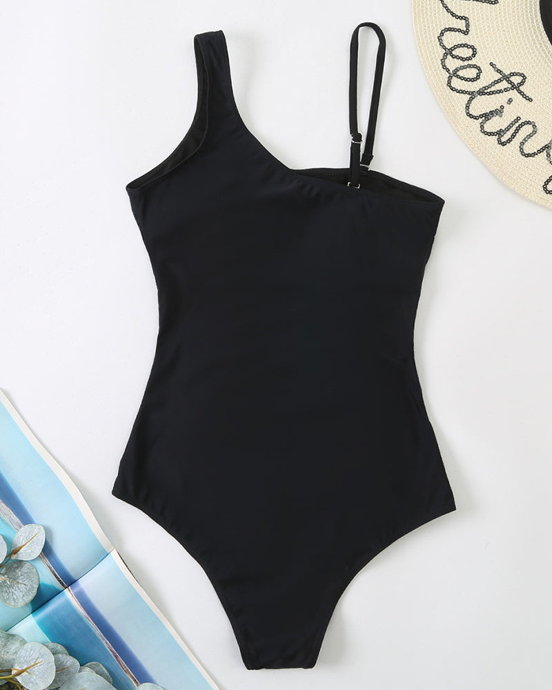 Badpak - Dames - Chinlon en Spandex - Badmode - Eenvoudig Elegant