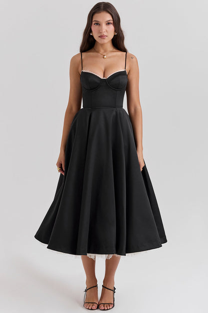 Vrouwen - Cocktailjurk - Mouwloos - Tijdloze Elegantie - Agota Cocktailjurk
