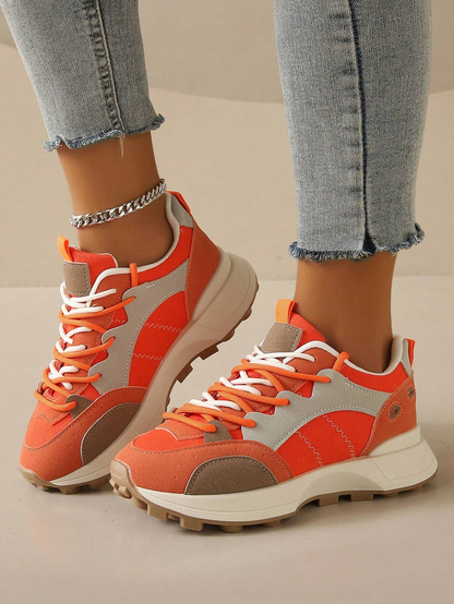 Sneaker - Vrouwen - Kleurblok - Damessneaker - Casual Sneaker