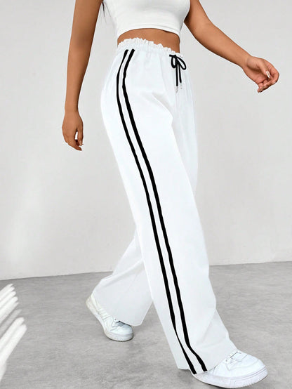 Dames - Sportbroek - Loose-Fit Met Rechte Pijp - Comfortabele Pasvorm - STADSE FLOW