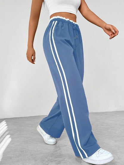 Dames - Sportbroek - Loose-Fit Met Rechte Pijp - Comfortabele Pasvorm - STADSE FLOW