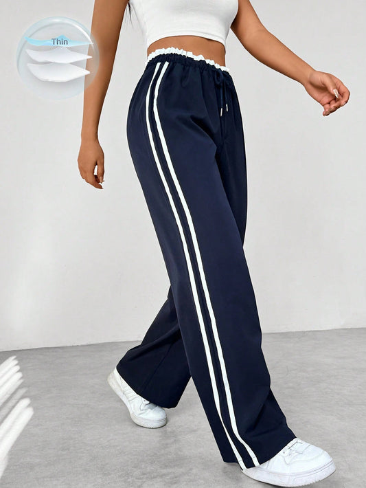 Dames - Sportbroek - Loose-Fit Met Rechte Pijp - Comfortabele Pasvorm - STADSE FLOW