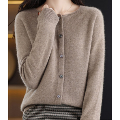 Vest - Dames - Merino Kasjmier - Kasjmier Cardigan - Luxe
