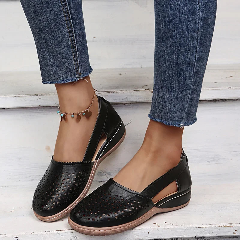 Wedge Sandalen - Dames - Instap - Vintage Zomer - RetroWedge