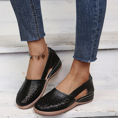 Wedge Sandalen - Dames - Instap - Vintage Zomer - RetroWedge