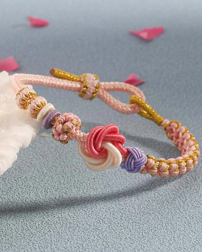 HANAMI – Armband met Knoop van Perzikbloesem