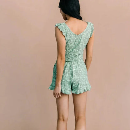 Dames - Badpak Romper - Ingebouwde BH - Stijlvolle Zwemmode - ELEGANTE ZOMER
