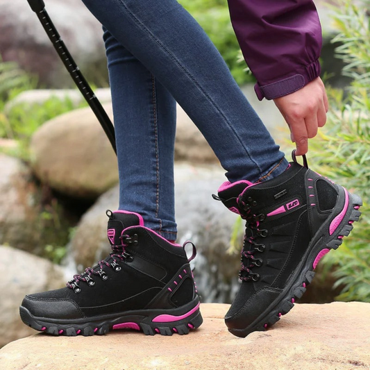 Orthopedische heren wandelschoenen met vetersluiting – Terralyn ProStep