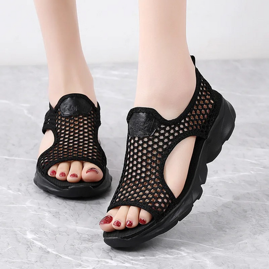 Lichtgewicht ademende dames sandalen van mesh – LUMI AIR
