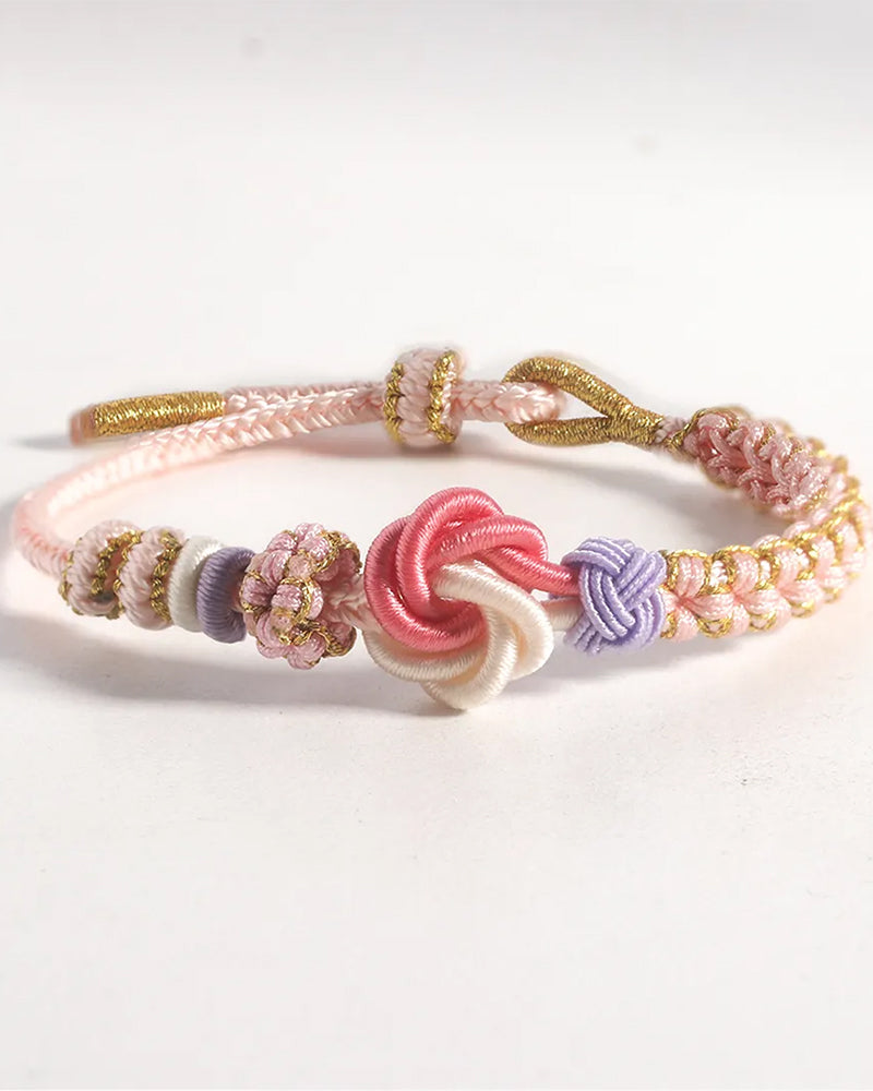 HANAMI – Armband met Knoop van Perzikbloesem