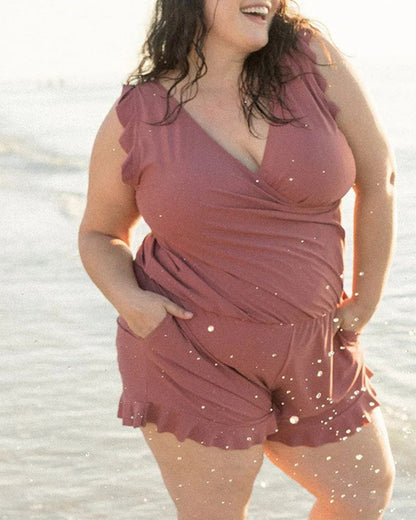 Badpak - Dames - Ingebouwde Beha - Comfortabel Zwemkleding - STRANDGENOT