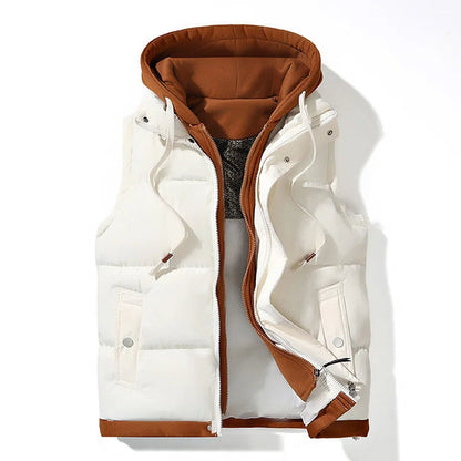 Puffervest - Heren - Capuchon - PufferHeren - Stoere Puffer