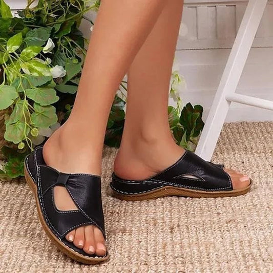 Orthopedische slip-on sandalen met verstelbare banden – LIVANA COMFORT
