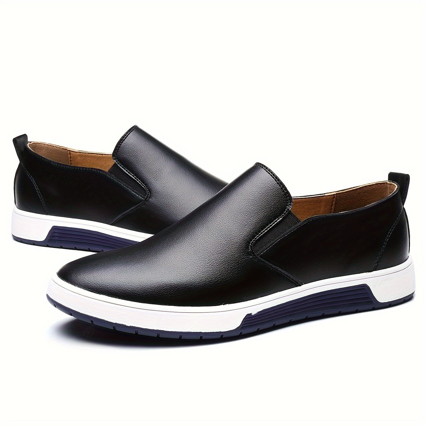 Heren - Casual Leren Schoenen - Comfortabele Zachte Zool - Stijlvolle Loafers - WINSOR EDGE