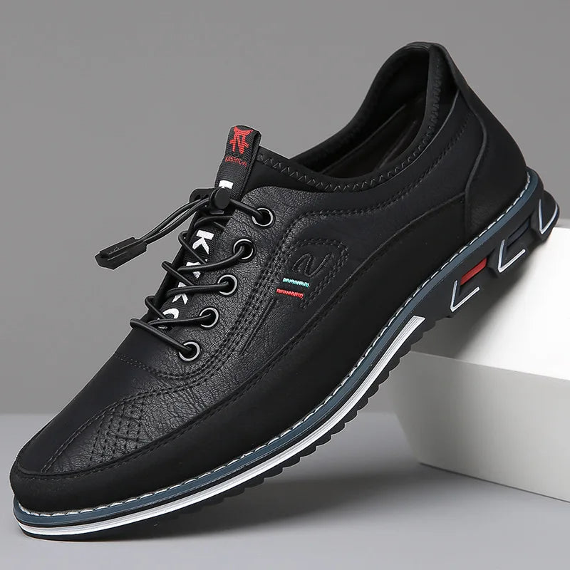 Oxford Schoenen - Heren - Orthopedisch Leer - Comfort - V
