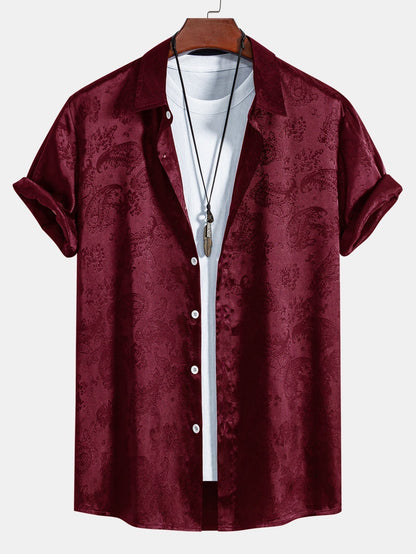 Heren - Casual Overhemd - Relaxte Fit - Subtiele Structuur - NONCHALANTE EDGE