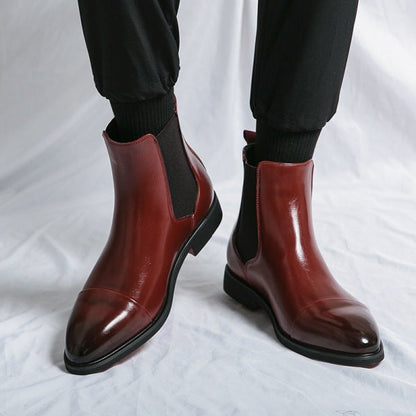 Chelsea Boots - Heren - Leer - Chelsea Boots Zwart - DAX