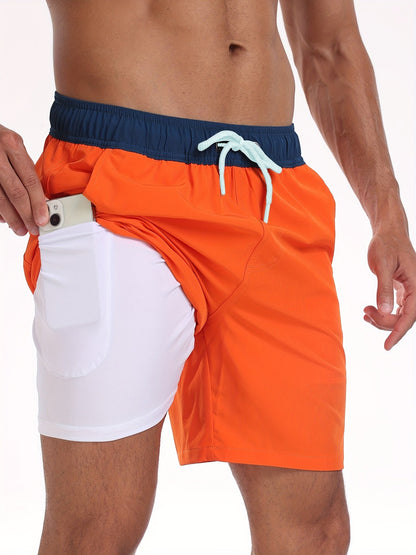 Heren - Zwemshort - Elastische Taille met Binnenbroekje - Functioneel Zwemmen - AQUA PERFORMANCE