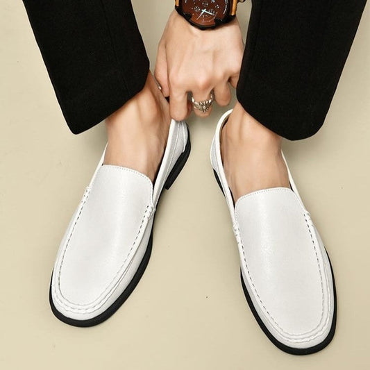 Heren - Leren Loafers - Comfortabele Instappers - Stijlvolle Schoenen voor Elke Gelegenheid