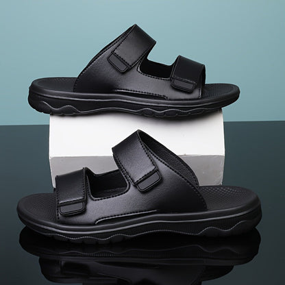 Heren - Open-Teen Slippers - Ademend en Schokabsorberend - Zomerse Comfort - GAXON EDGE