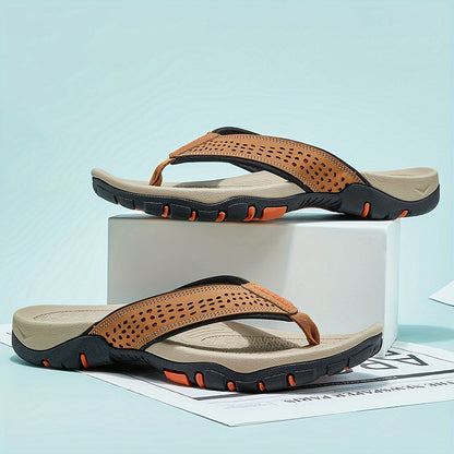 Heren - Split-Toe Buitensportsandalen - Ademend Bovenwerk - Comfortabele Wandelsandalen - ZOMER ESCAPE