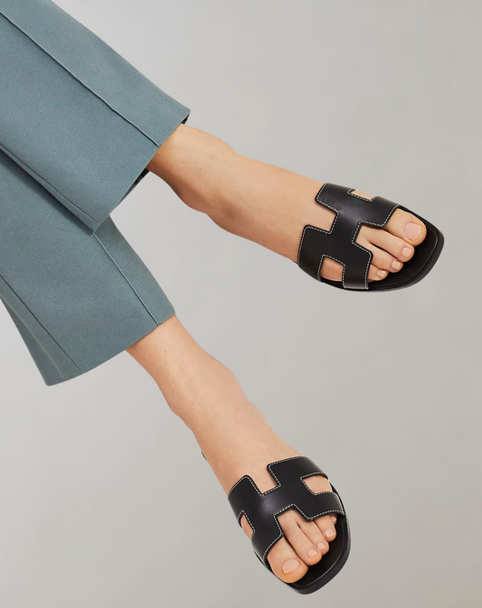 Leren dames sandalen met verstelbare bandjes en comfortzool – AVA SOLÉ