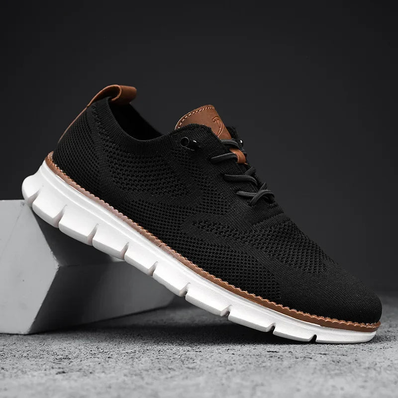 Ademende Mesh Sneakers - Heren - Licht - Ventilatie - AeroX