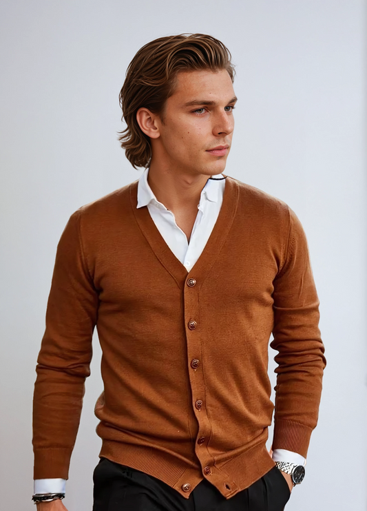 Vest - Heren - V Hals Met Knoopsluiting - Klassiek - Stijlvol